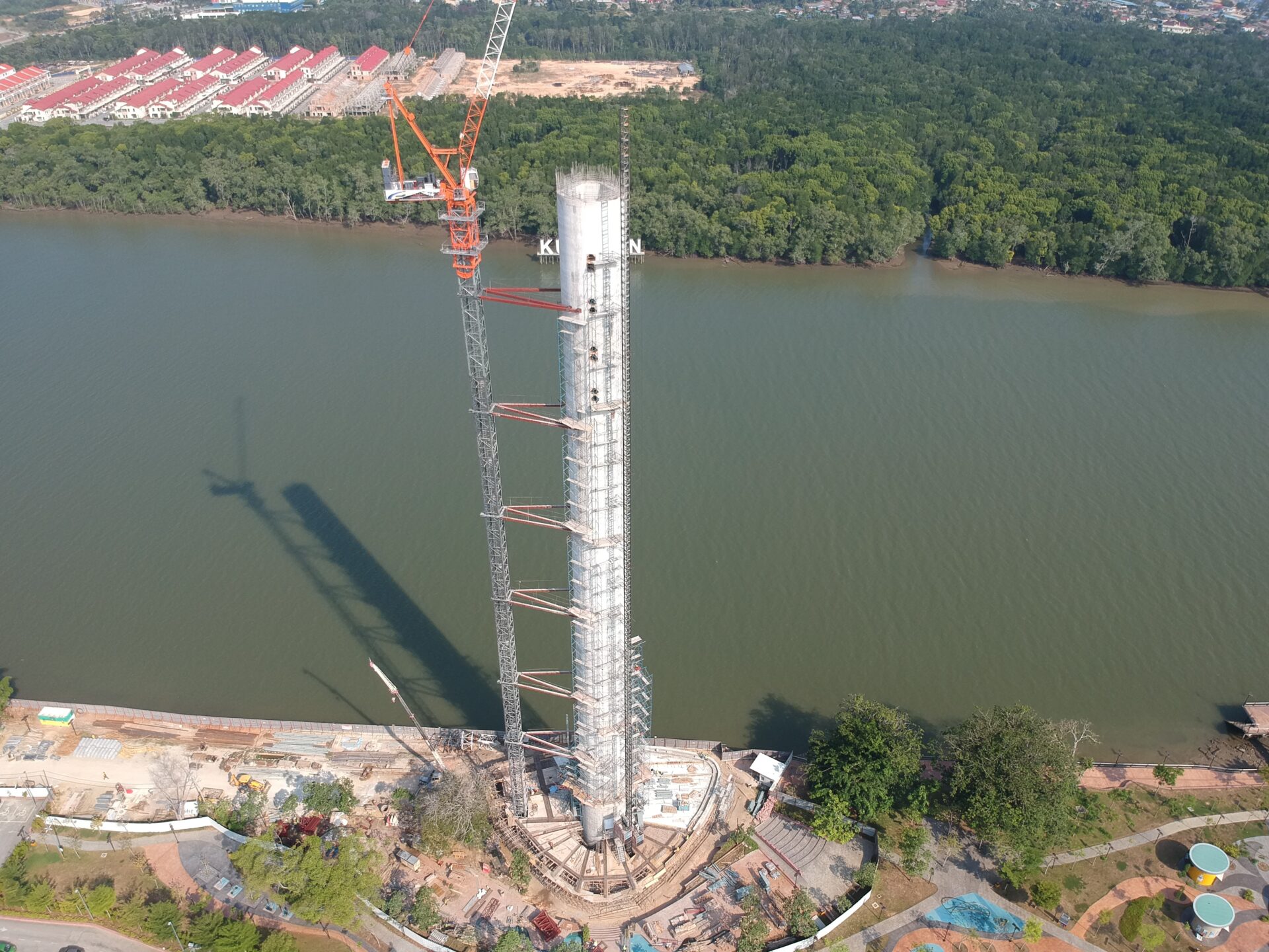 construction of observation tower
