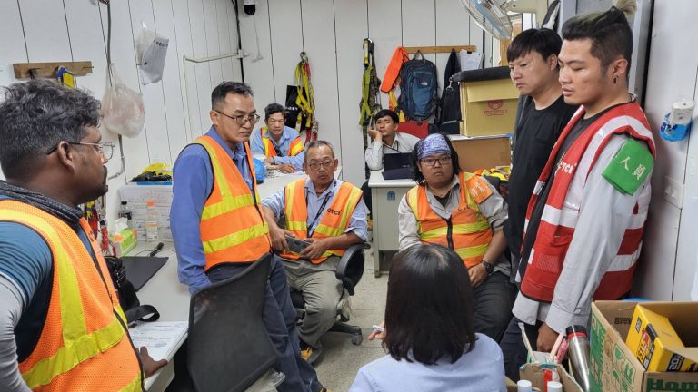 Cecilia leads the conversation in Taichung