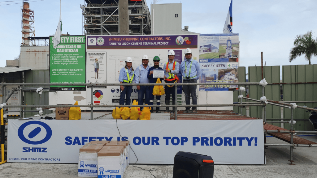 BEC receives safety recognition at Taiheiyo Cement project