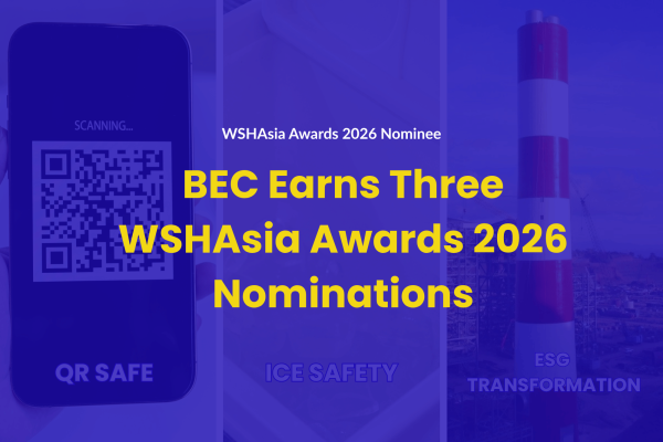 BEC earns 3 nominations for WSH Asia 2026